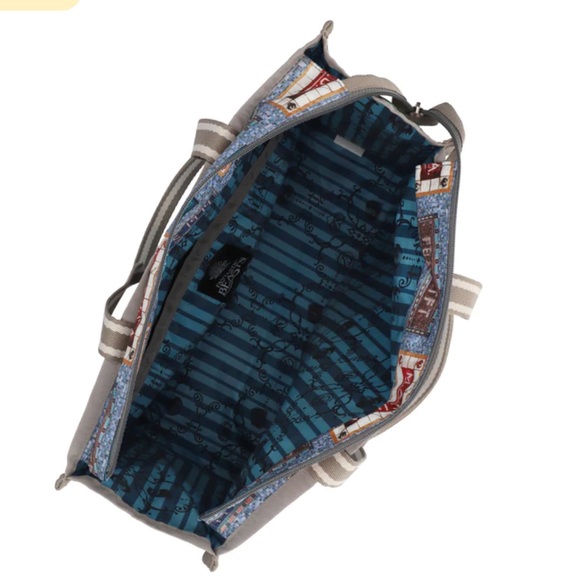 Lesportsac Fantastic Beasts Large Tote, NY Subway Tile Design - Harry Potter - Picture 5 of 9